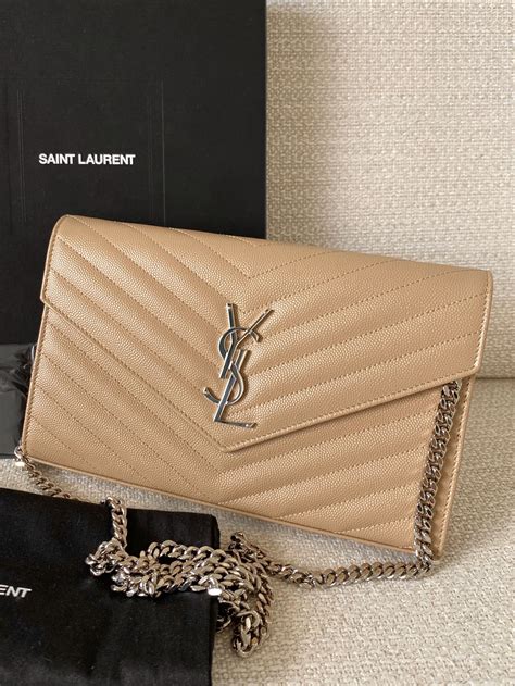 ysl dark beige color|YSL beige crossbody.